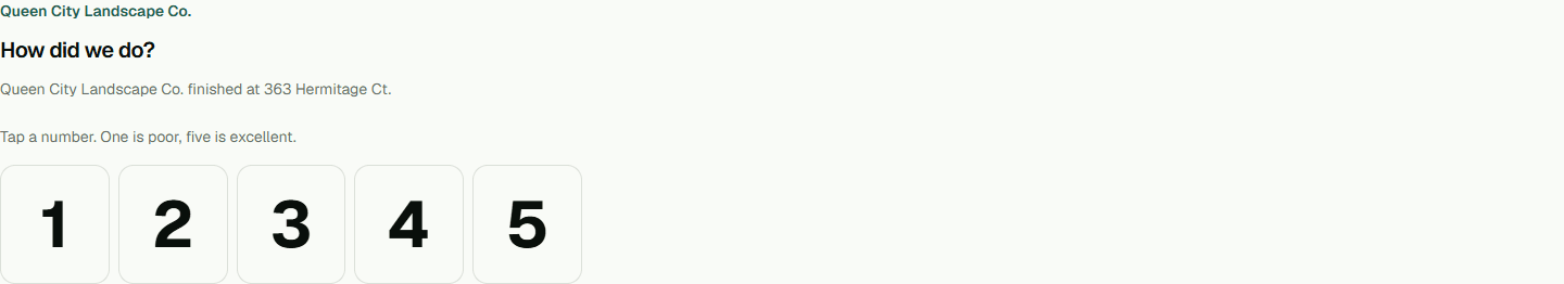 Screenshot: Respond to a review link.