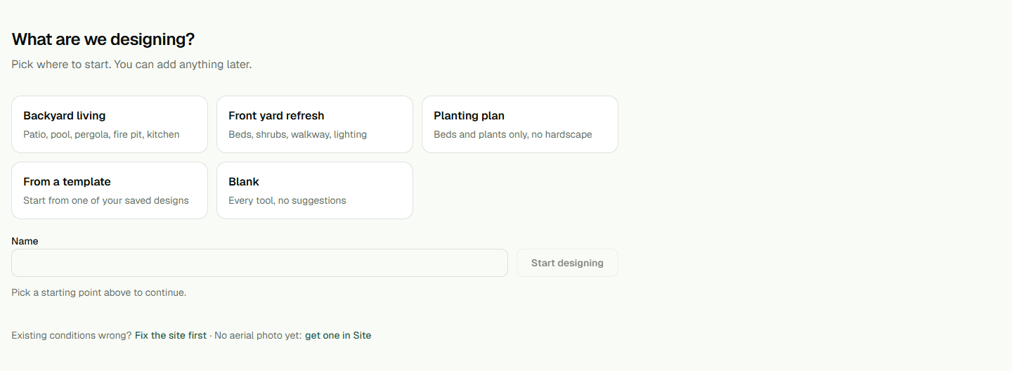 Screenshot: Save and reuse a Studio design.